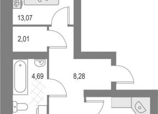 Продажа двухкомнатной квартиры, 61.4 м2, Киров, Первомайский район