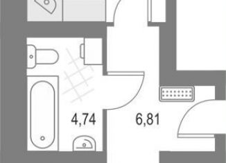 Продаю 1-ком. квартиру, 42.6 м2, Кировская область