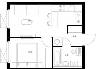 Продам 1-ком. квартиру, 32.5 м2, Мытищи