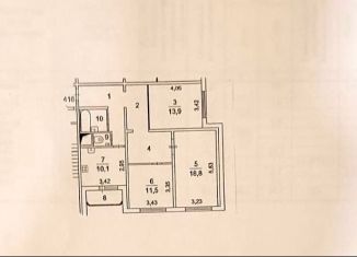 Продаю 3-комнатную квартиру, 83.4 м2, Химки, проспект Мельникова, 21/1