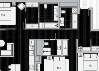 3-ком. квартира на продажу, 117.7 м2, Москва, Береговой проезд, 2, ЖК Береговой-2