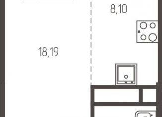 Квартира на продажу студия, 30.4 м2, Ивантеевка