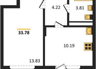 Продается 1-комнатная квартира, 33.8 м2, Воронеж, Коминтерновский район, Покровская улица, 19