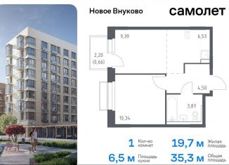 Продается однокомнатная квартира, 35.3 м2, поселение Кокошкино, жилой комплекс Новое Внуково, к28