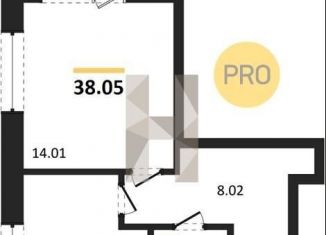 Продажа однокомнатной квартиры, 38 м2, Воронеж, Коминтерновский район