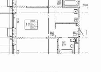 Продаю квартиру студию, 31.4 м2, Ульяновская область, жилой комплекс Аквамарин-2, 3