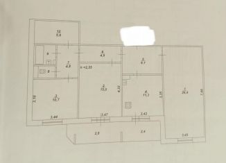 Продажа 3-комнатной квартиры, 92 м2, Тверь, проспект Николая Корыткова, 3к1