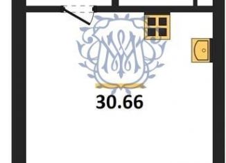 Продам квартиру студию, 30.7 м2, посёлок городского типа Гвардейское, Курганная улица