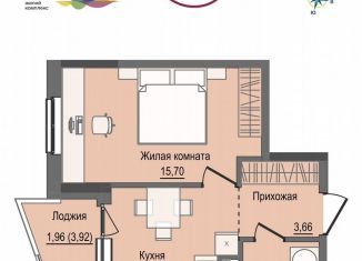 Продаю 1-ком. квартиру, 35 м2, Ижевск, жилой комплекс Рио, 2, Первомайский район