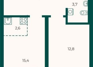 Продается 2-комнатная квартира, 48.5 м2, Екатеринбург, Верх-Исетский район, Отрадная улица, с1