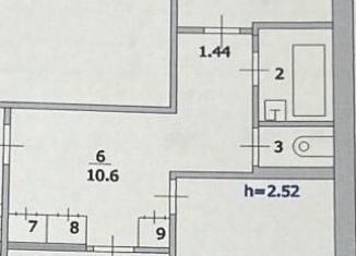 Продам 2-комнатную квартиру, 54 м2, село Софьино, село Софьино, 13