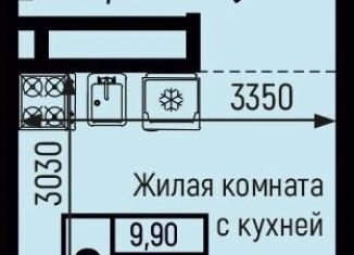 Продаю квартиру студию, 18 м2, село Небуг