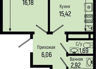 Продажа 2-комнатной квартиры, 57.5 м2, село Небуг