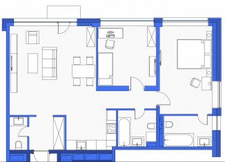 3-ком. квартира на продажу, 85 м2, Москва, Новоясеневский проспект, 3В, метро Тёплый Стан