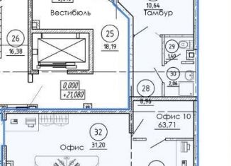 Продажа торговой площади, 64 м2, посёлок городского типа Яблоновский, Шоссейная улица, 65