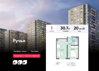 Продается однокомнатная квартира, 30.7 м2, Санкт-Петербург, метро Гражданский проспект