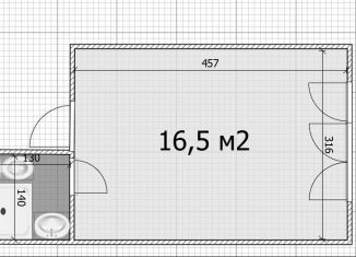 Продам квартиру студию, 16.5 м2, Москва, улица Академика Виноградова, 8, метро Тёплый Стан