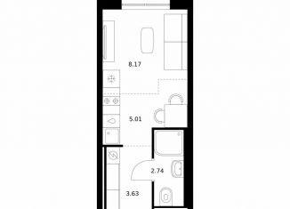 Продаю квартиру студию, 19.6 м2, Бурятия, улица Шмидта, 37А