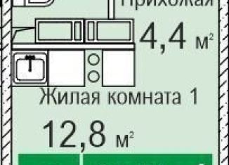 Продам квартиру студию, 21.8 м2, Нижний Новгород, жилой комплекс Торпедо, 3