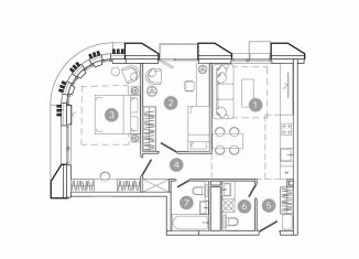 Продажа трехкомнатной квартиры, 66.9 м2, Москва, ВАО