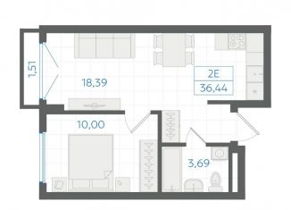 Продам однокомнатную квартиру, 35.4 м2, Екатеринбург, Ленинский район