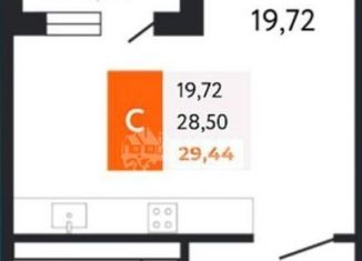 Квартира на продажу студия, 29.4 м2, Новороссийск, Мысхакское шоссе, 59Д