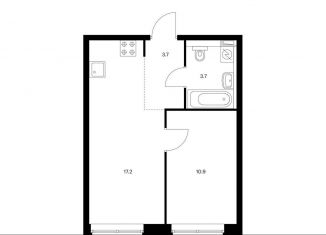 Продаю 1-комнатную квартиру, 35.5 м2, Москва, метро Мичуринский проспект