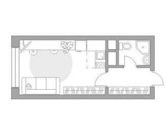 Продажа квартиры студии, 23.4 м2, Балашиха, жилой комплекс Пехра, к8