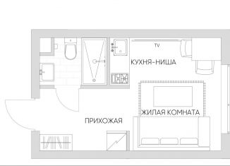 Продается квартира студия, 18.4 м2, Москва, Автомобильный проезд, 4, Автомобильный проезд