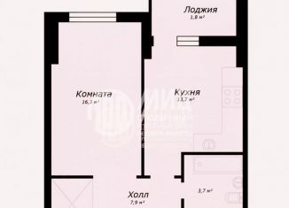 Продажа 1-комнатной квартиры, 43.4 м2, Москва, Хорошёвское шоссе, 25Ак3, ЖК Династия