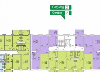 Продажа 1-ком. квартиры, 38.4 м2, Псков, Гдовская улица, 24, ЖК Сиреневый Парк