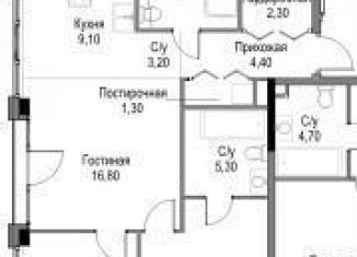 Продам 2-комнатную квартиру, 66.1 м2, Москва, ЖК Афи Парк Воронцовский