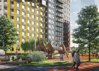 Продам 2-комнатную квартиру, 51.4 м2, деревня Сапроново, ЖК Видный Берег 2