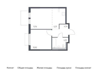 Продам 1-комнатную квартиру, 37.7 м2, Ленинский городской округ