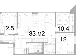 Продажа 4-ком. квартиры, 86.8 м2, Москва, ЖК Нагатино Ай-Ленд