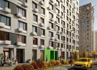 Продажа двухкомнатной квартиры, 51.7 м2, Люберцы, Солнечная улица, 2, ЖК Облака 2.0