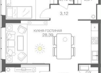 Продам 2-комнатную квартиру, 81.5 м2, Москва, станция Шелепиха, Шелепихинское шоссе