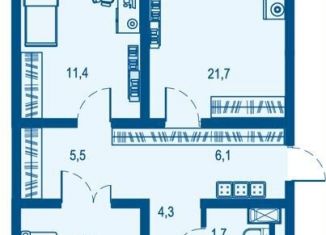 Продаю 3-комнатную квартиру, 88.5 м2, Краснодарский край