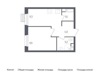 Продается однокомнатная квартира, 28.6 м2, деревня Столбово, проспект Куприна, 30к9