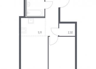 2-ком. квартира на продажу, 47 м2, Москва, метро Домодедовская