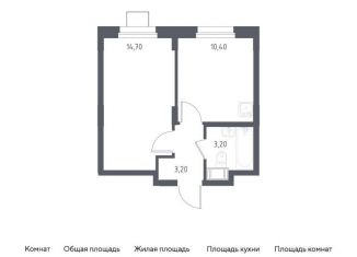 Продажа однокомнатной квартиры, 31.5 м2, Люберцы, жилой комплекс Люберцы 2020, к70