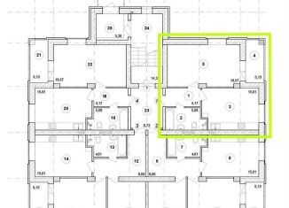 Продам 1-комнатную квартиру, 48.9 м2, городской посёлок Рахья, Озерновская улица, 10А