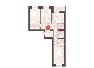 4-комнатная квартира на продажу, 78.3 м2, Чита
