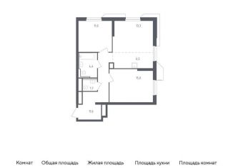 Продажа трехкомнатной квартиры, 63.5 м2, городской округ Красногорск, жилой комплекс Спутник, 24
