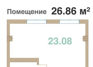 Продаю однокомнатную квартиру, 26.9 м2, село Мысхако, Шоссейная улица, 27