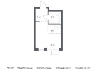 Продам квартиру студию, 22.3 м2, посёлок Жилино-1