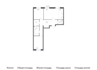 2-ком. квартира на продажу, 69 м2, Москва, проспект Куприна, 36к1