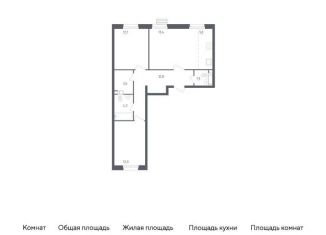 3-ком. квартира на продажу, 69 м2, Москва, проспект Куприна, 36к1