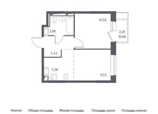 Продается однокомнатная квартира, 35 м2, Московская область, микрорайон Пригород Лесное, к11.1