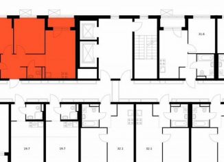 Продажа 2-ком. квартиры, 54.3 м2, Ярославль